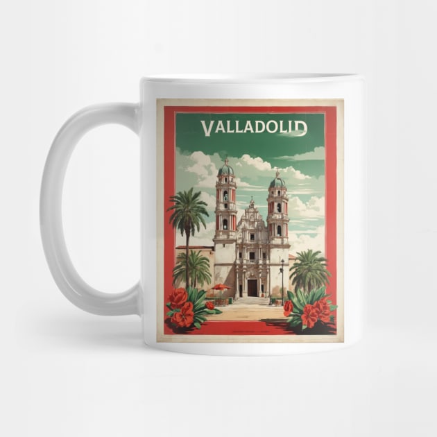 Valladolid Yucatan Mexico Vintage Poster Tourism by TravelersGems